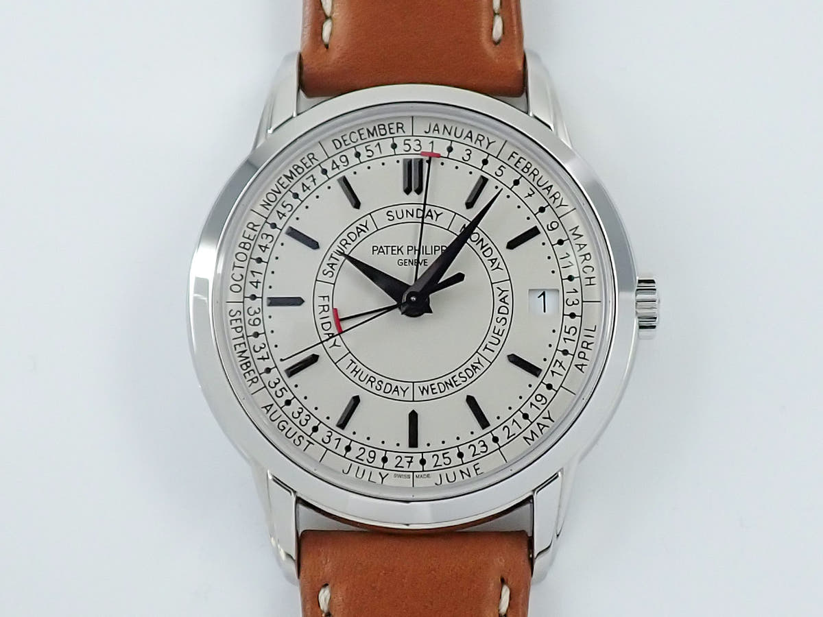 Patek Philippe Calatrava Weekly Calendar Ref.5212A-001 SS Silver Dial Used S8585842