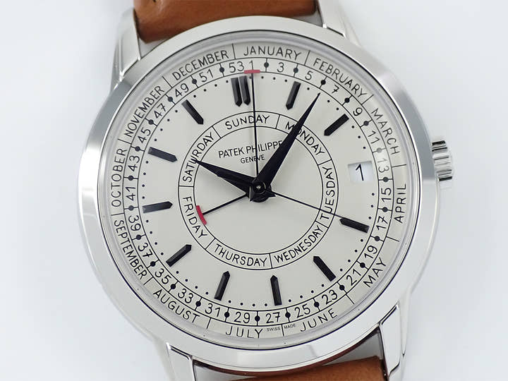 Patek Philippe Calatrava Weekly Calendar Ref. 5212A-001 Stainless Steel Silver Dial