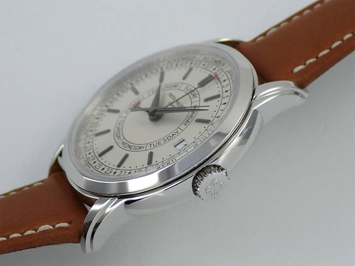 Patek Philippe Calatrava Weekly Calendar Ref. 5212A-001 Stainless Steel Silver Dial