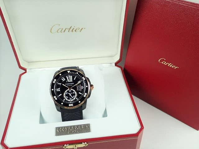 カルティエ カリブル Ref.W2CA0004 ブラック文字盤 中古 calibre-2