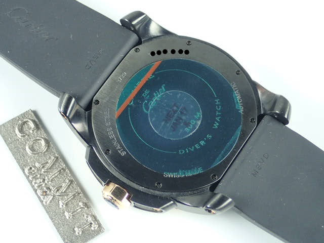 カルティエ カリブル Ref.W2CA0004 ブラック文字盤 中古 calibre