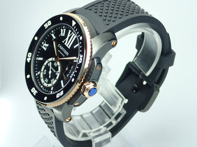 カルティエ カリブル Ref.W2CA0004 ブラック文字盤 中古 calibre
