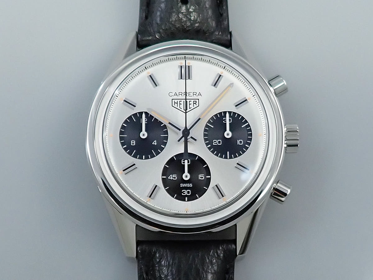 TAG Heuer Carrera Chronograph 60th Anniversary Edition Ref.CBK221H.FC8317 Silver Dial Unused 58K08655