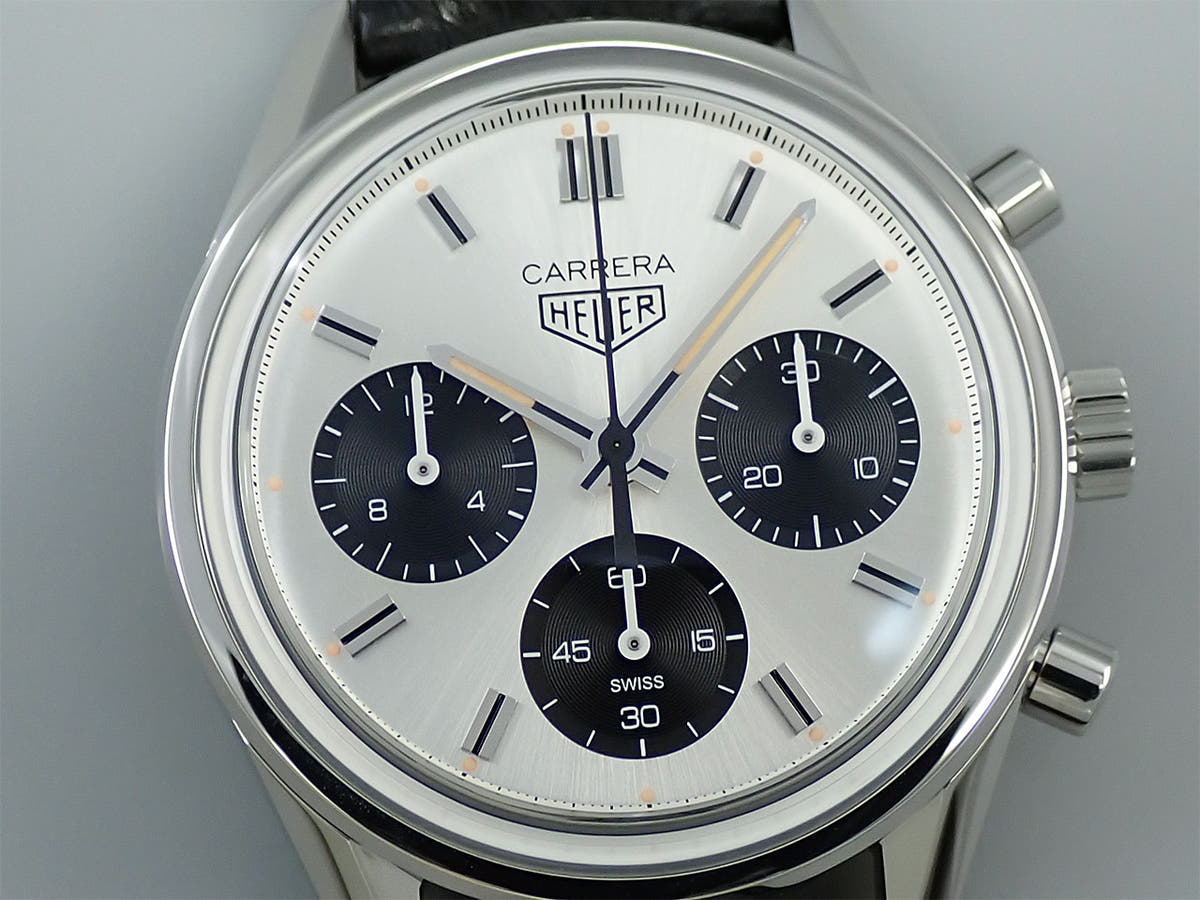 TAG Heuer Carrera Chronograph 60th Anniversary Edition Ref.CBK221H.FC8317 Silver Dial Unused 58K08655