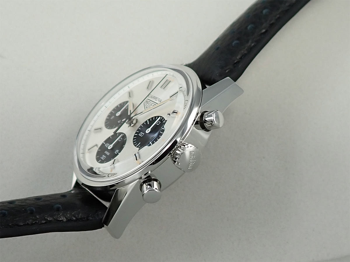 TAG Heuer Carrera Chronograph 60th Anniversary Edition Ref.CBK221H.FC8317 Silver Dial Unused 58K08655