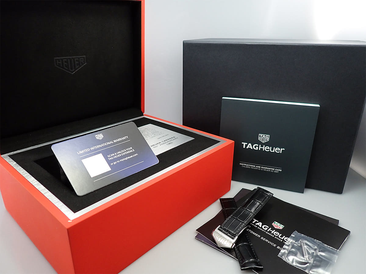 TAG Heuer Carrera Chronograph 60th Anniversary Edition Ref.CBK221H.FC8317 Silver Dial Unused 58K08655