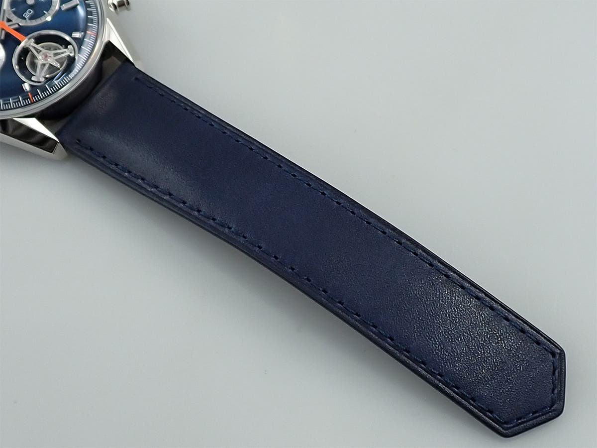 Tag Heuer Carrera Chronograph Tourbillon Ref.CBS5010.FC6543 Blue Dial Unused M7FM33V4