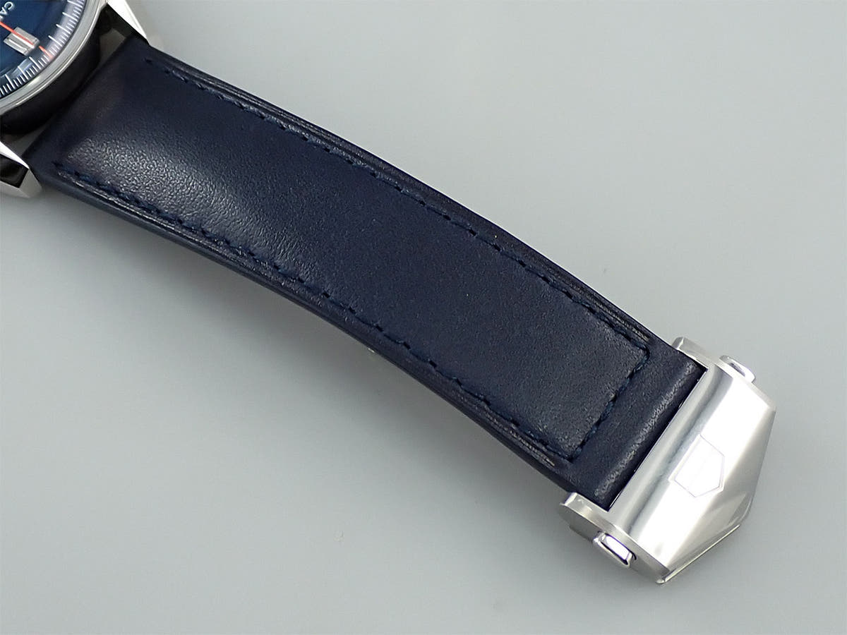 Tag Heuer Carrera Chronograph Tourbillon Ref.CBS5010.FC6543 Blue Dial Unused M7FM33V4