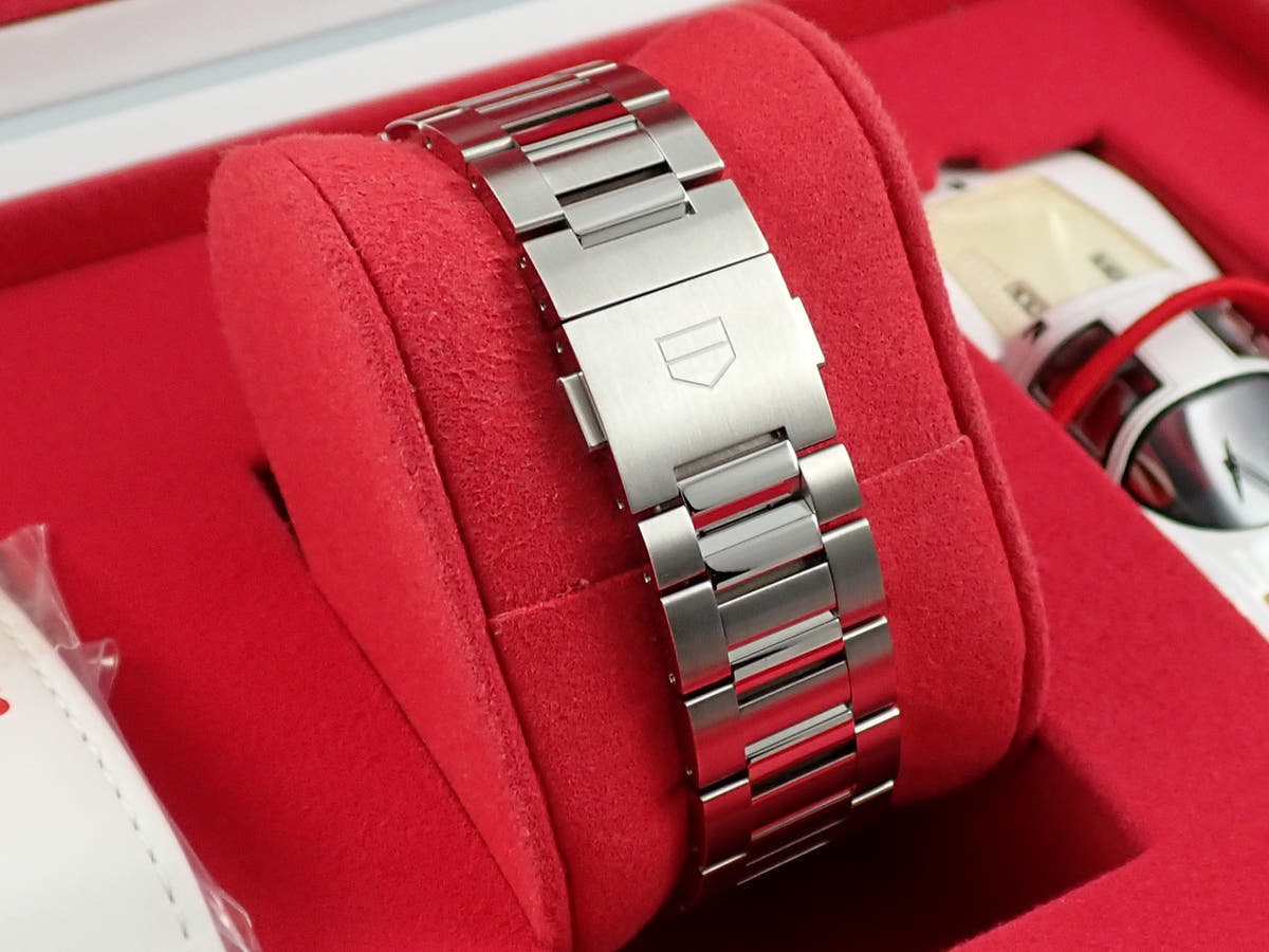 TAG Heuer Carrera Team Ikuzawa by Bamford Ref.CBN201F.EB0356 White Opaline Dial Unused Y3C03255