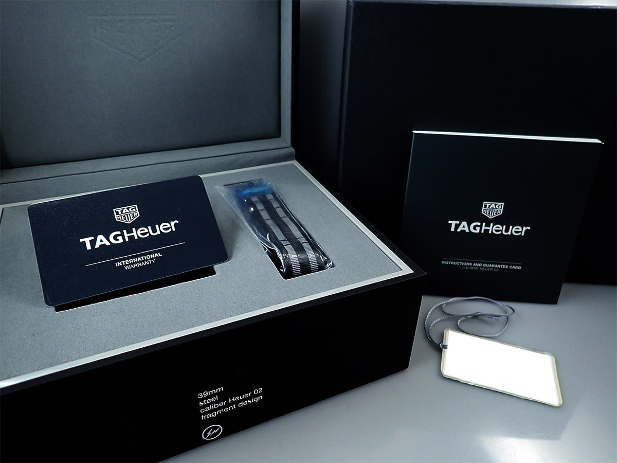 タグホイヤー カレラ フラグメント Ref.CBK221A.EB0171 ブラック文字盤 中古 WP2Y576W