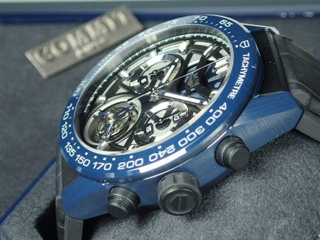 Tag Heuer Carrera Ref.CAR5A93.FC6442 Black skeleton dial Unused carrera-5