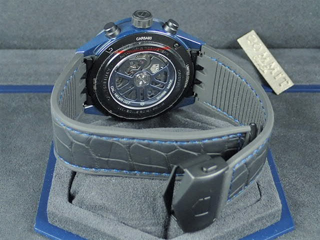 Tag Heuer Carrera Ref.CAR5A93.FC6442 Black skeleton dial Unused carrera-5