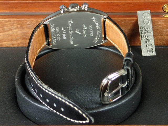 Franck Muller Casablanca Ref.5850CCC Black guilloche dial Used casablanca-2