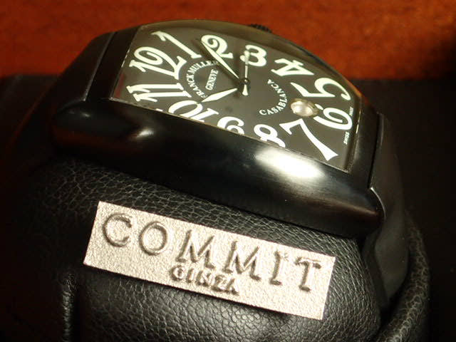 フランクミュラー トノウカーベックス Ref.8880CASADTNOIR ブラック文字盤 中古 casablanca