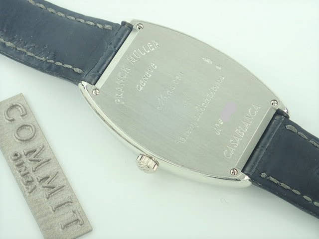 フランクミュラー トノウ・カーベックス Ref.2852CASA ブラック文字盤 中古 casablanca-5
