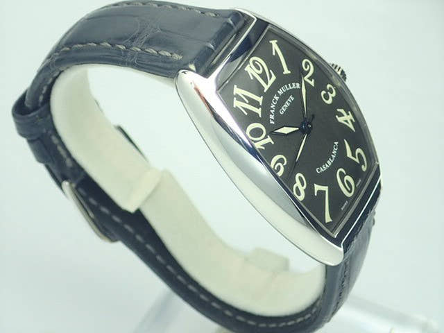フランクミュラー トノウ・カーベックス Ref.2852CASA ブラック文字盤 中古 casablanca-5