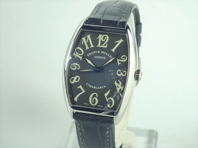 フランクミュラー トノウ・カーベックス Ref.2852CASA ブラック文字盤 中古 casablanca-5