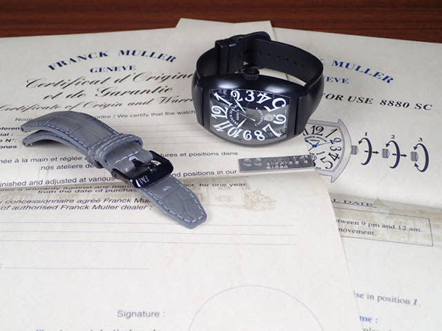 フランクミュラー トノウカーベックス Ref.8880CASADTNOIR ブラック文字盤 中古 casablanca