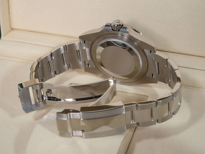 Rolex GMT-Master II Ref. 126710GRNR Stainless Steel Black Dial Oyster Bracelet Unused cdw8d2zz