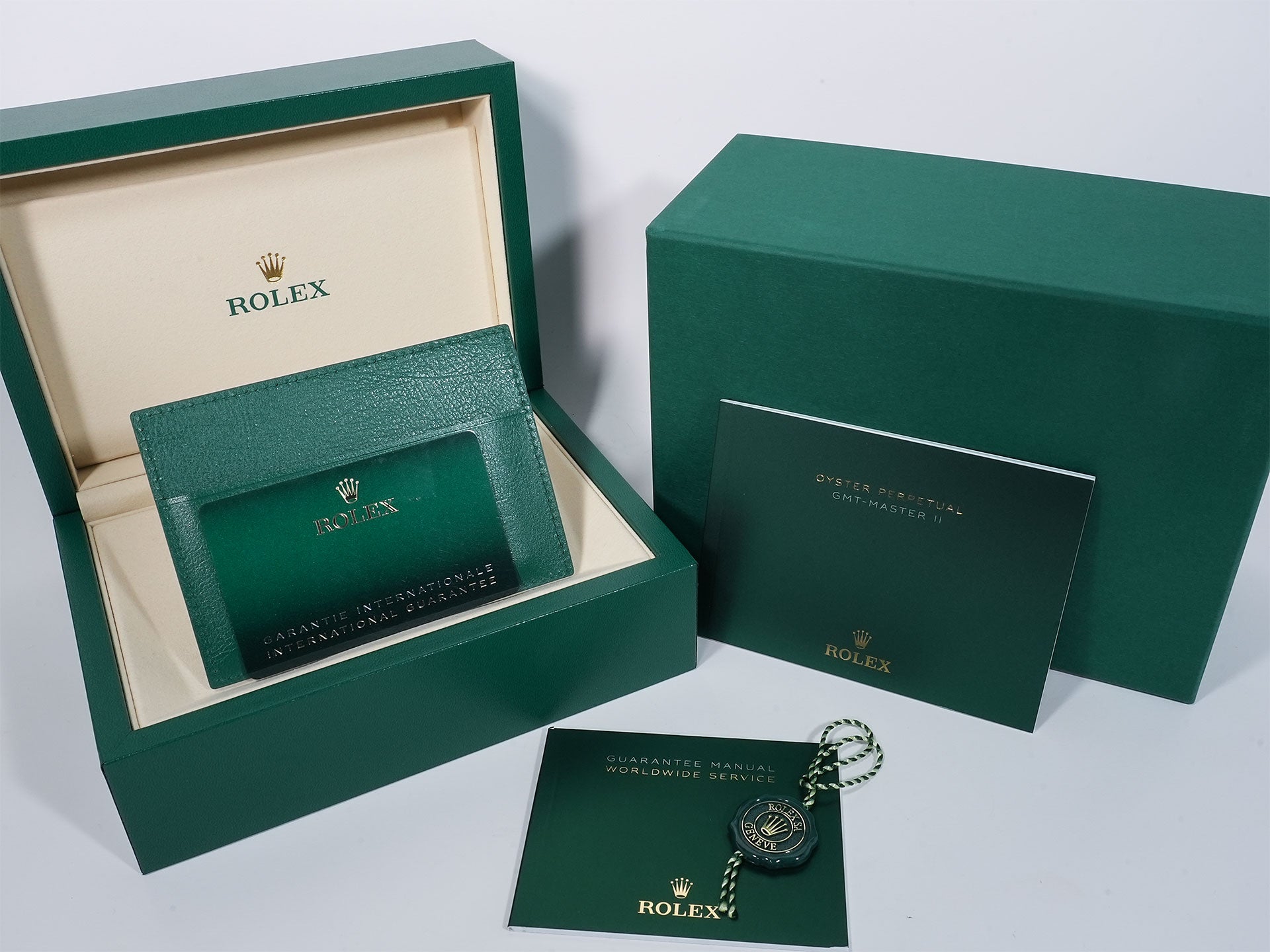 Rolex GMT-Master II Ref. 126710GRNR Stainless Steel Black Dial Oyster Bracelet Unused cdw8d2zz