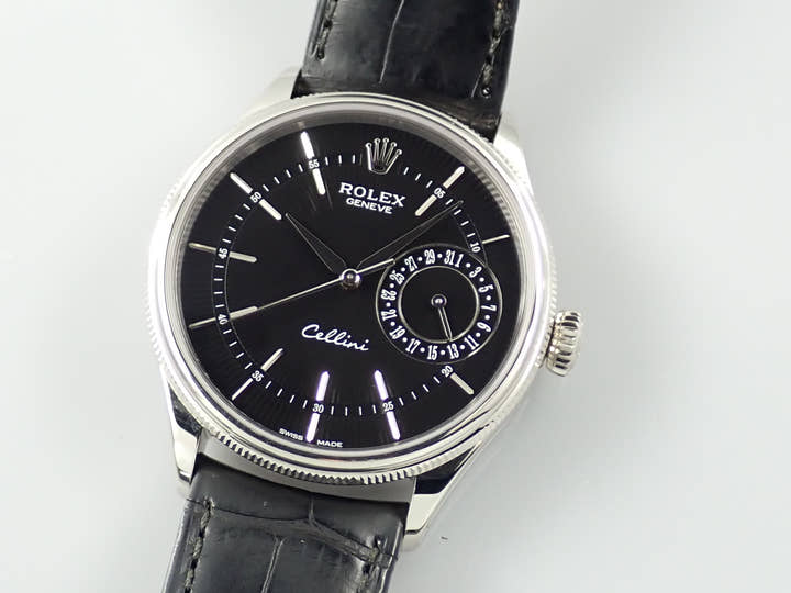 ロレックス チェリーニ Ref.50519 ブラック文字盤 中古 cellini-10
