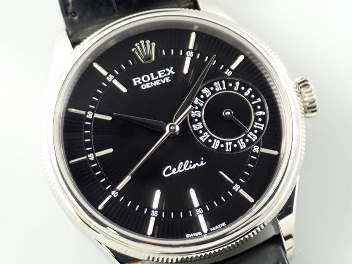 ロレックス チェリーニ Ref.50519 ブラック文字盤 中古 cellini-10