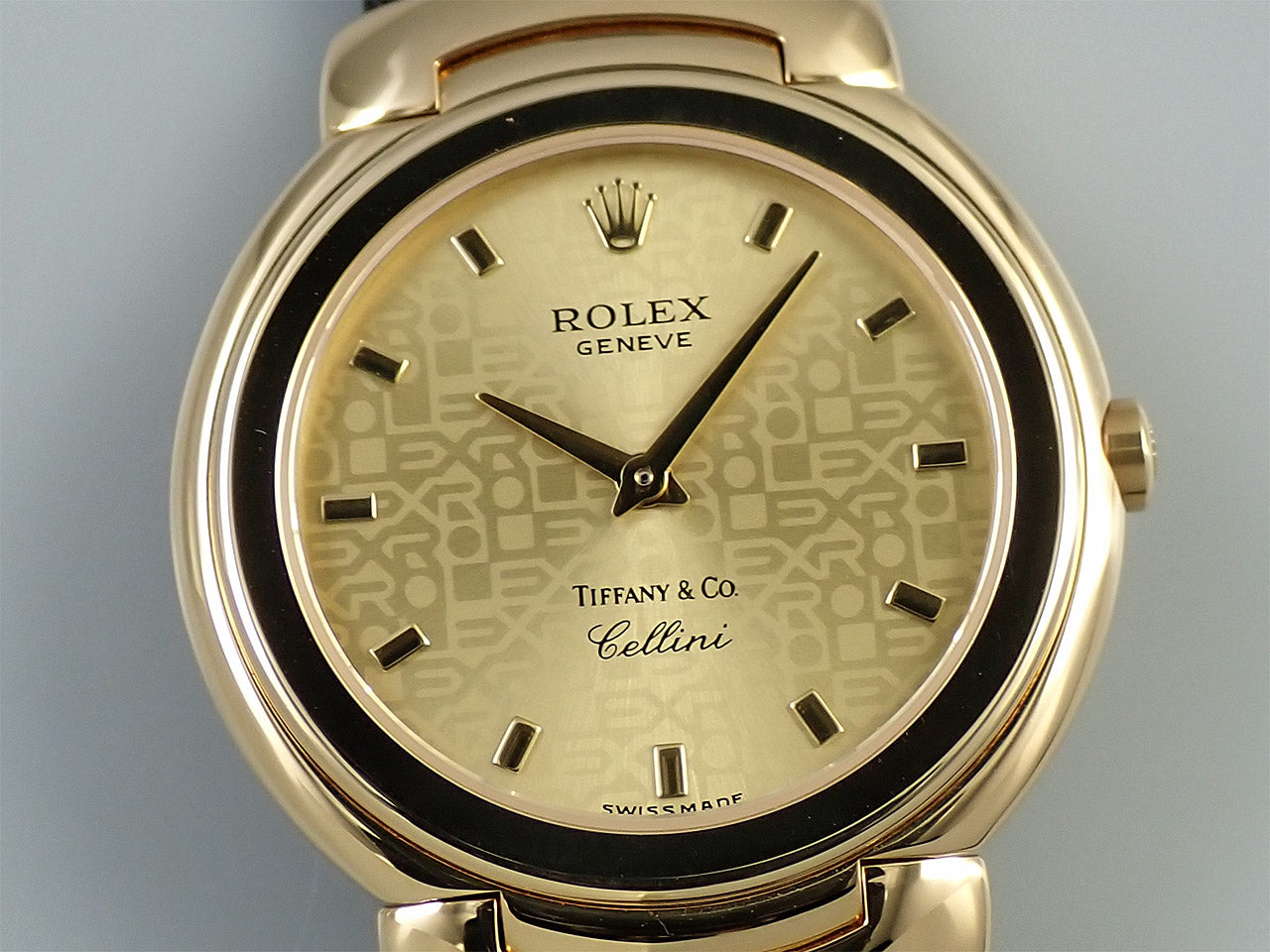 Rolex Cellini Ref.6622 YG Champagne Gold x Computer Dial