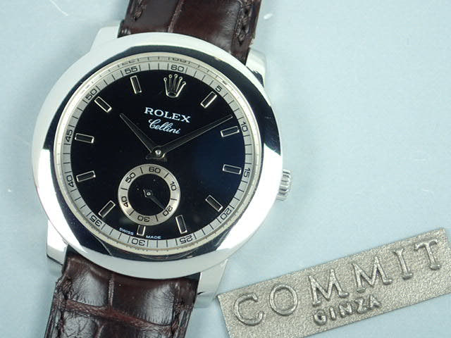 ロレックス チェリーニ Ref.5241/6 ブラック文字盤 中古 cellini-5