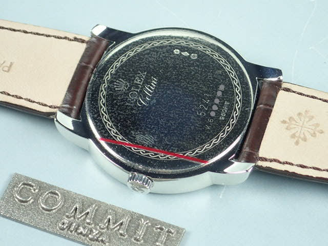 ロレックス チェリーニ Ref.5241/6 ブラック文字盤 中古 cellini-5