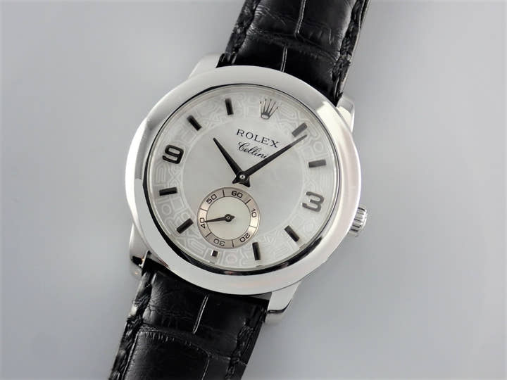 ロレックス チェリーニ Ref.5240/6 ホワイトシェル文字盤 中古 cellini-7