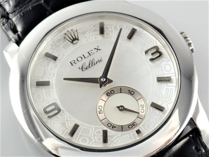 ロレックス チェリーニ Ref.5240/6 ホワイトシェル文字盤 中古 cellini-7