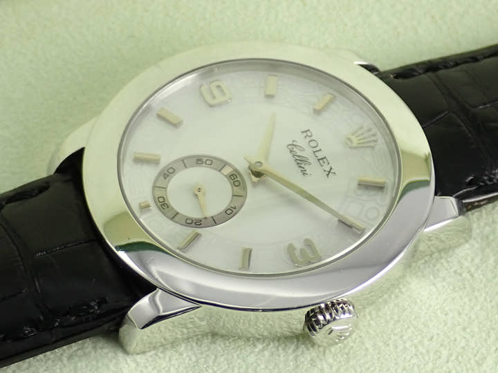 ロレックス チェリーニ Ref.5240/6 ホワイトシェル文字盤 中古 cellini-7
