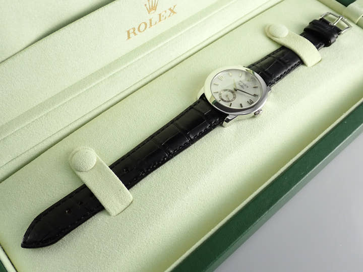 ロレックス チェリーニ Ref.5240/6 ホワイトシェル文字盤 中古 cellini-7