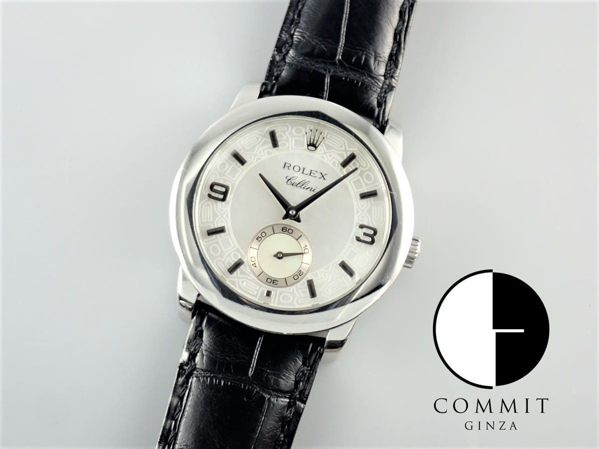 ロレックス チェリーニ Ref.5240/6 シェル文字盤 中古 cellini-8