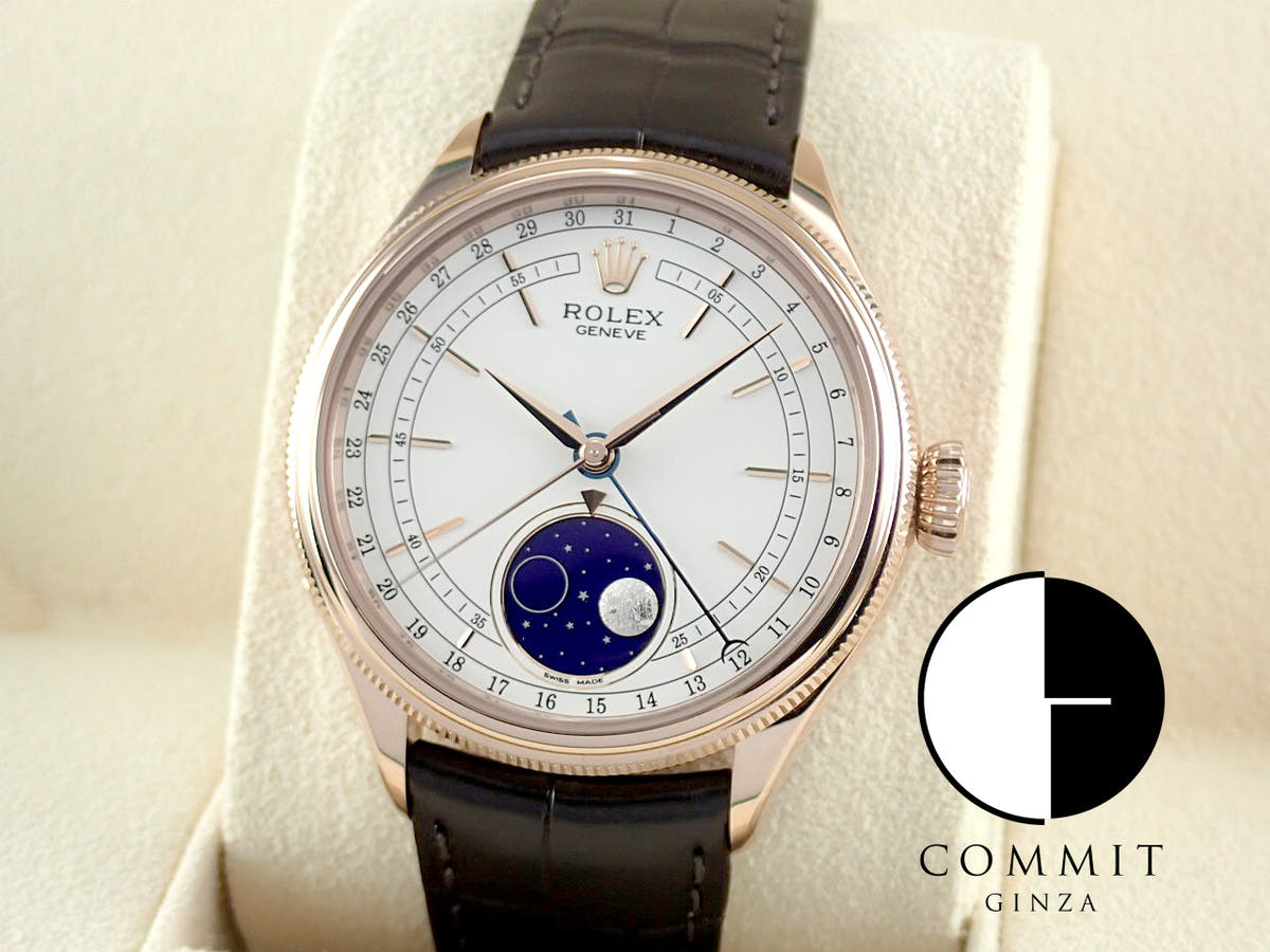 ロレックス チェリーニ Ref.50535 ホワイト文字盤 極美品 cellini-9