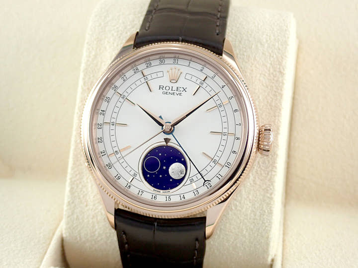 ロレックス チェリーニ Ref.50535 ホワイト文字盤 極美品 cellini-9