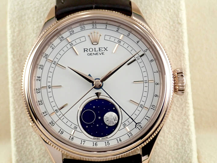 ロレックス チェリーニ Ref.50535 ホワイト文字盤 極美品 cellini-9