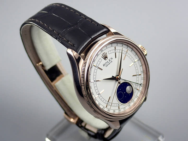 ロレックス チェリーニ Ref.50535 ホワイト文字盤 極美品 cellini-9