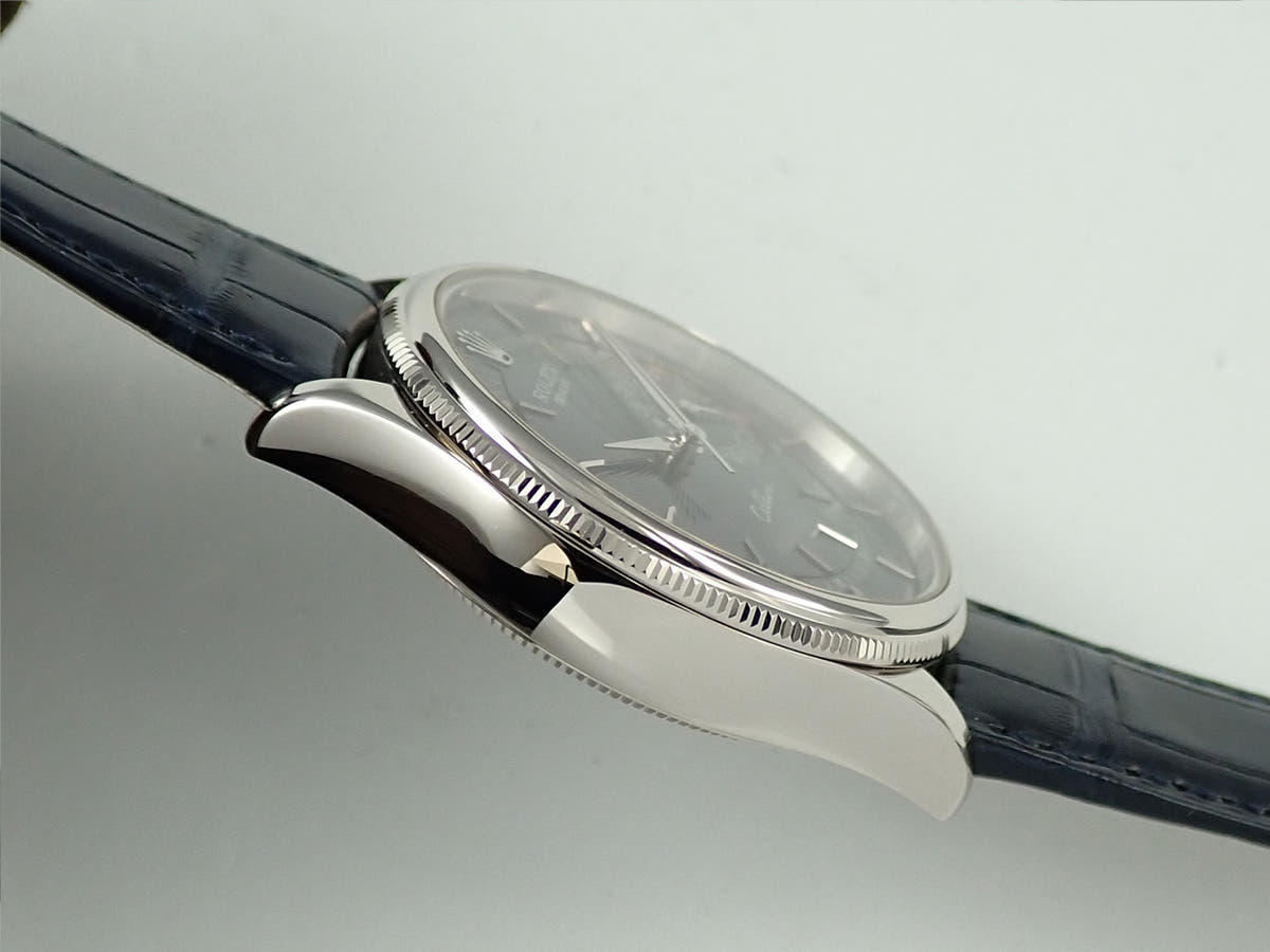 ロレックス チェリーニ デイト Ref.50519 ブルー文字盤 極美品 1K619C1F