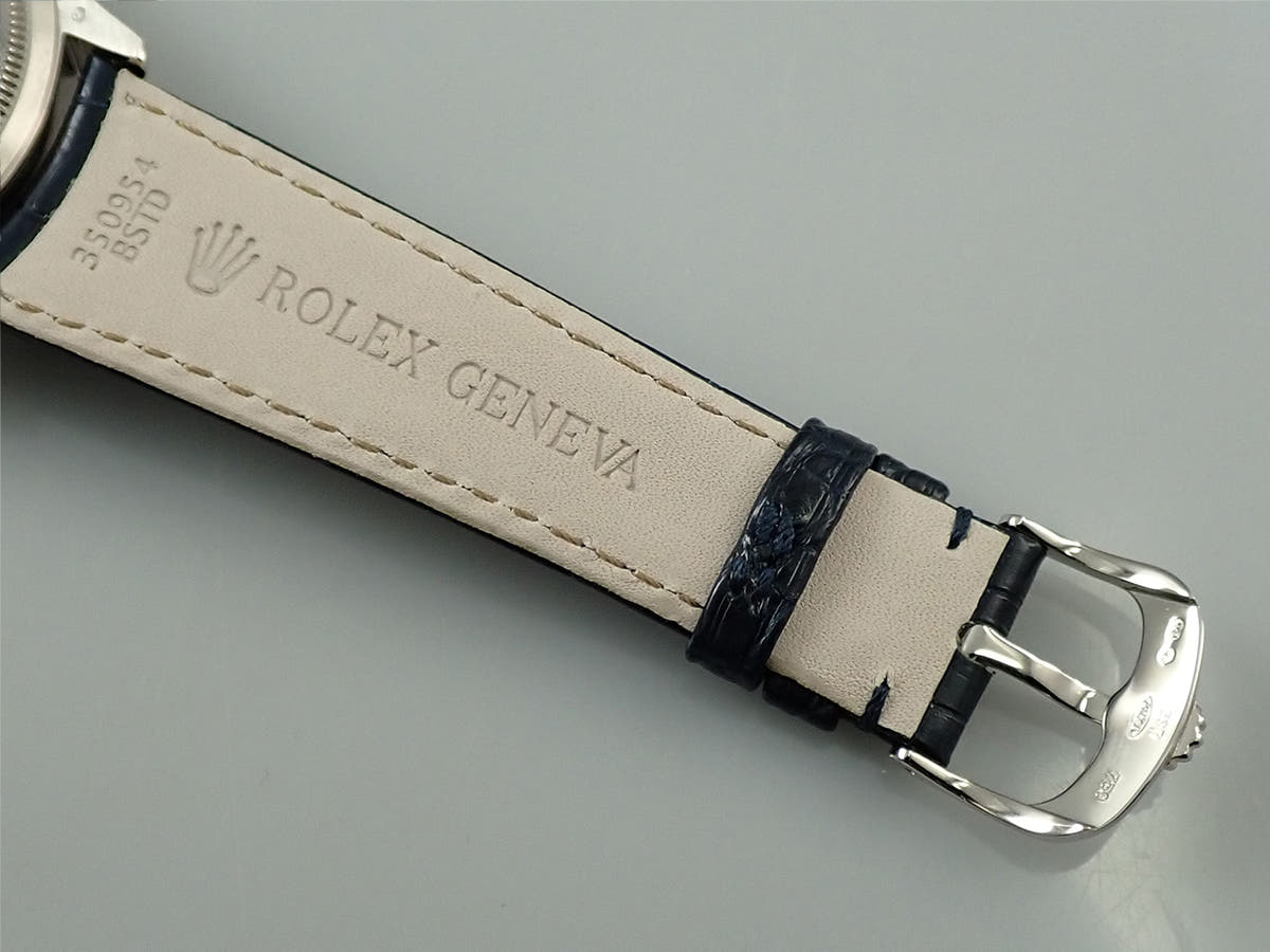 ロレックス チェリーニ デイト Ref.50519 ブルー文字盤 極美品 1K619C1F