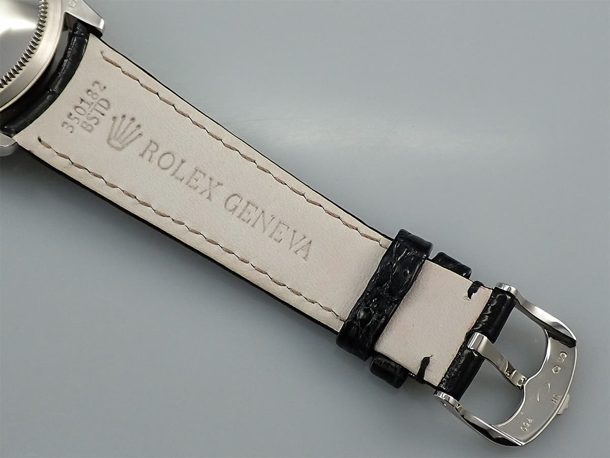 ロレックス チェリーニ デュアルタイム Ref.50529 ブラック文字盤 未使用 UJALT35T