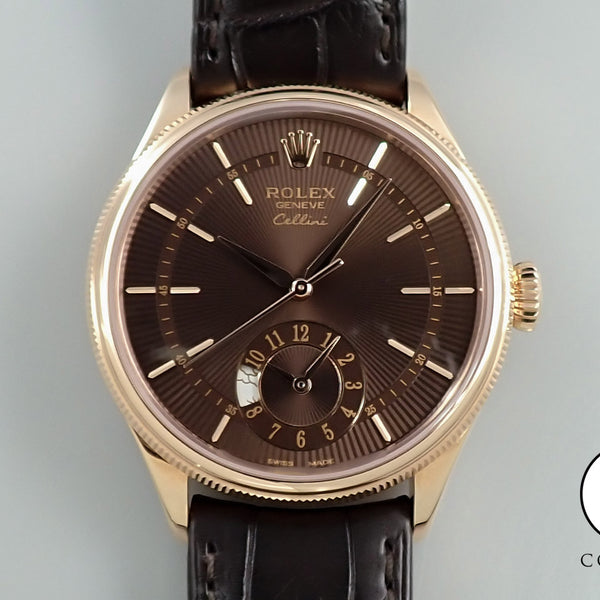 Cellini Dual Time Ref.50525 (ID:FX4JHTTA) | Rolex | 高級腕時計の
