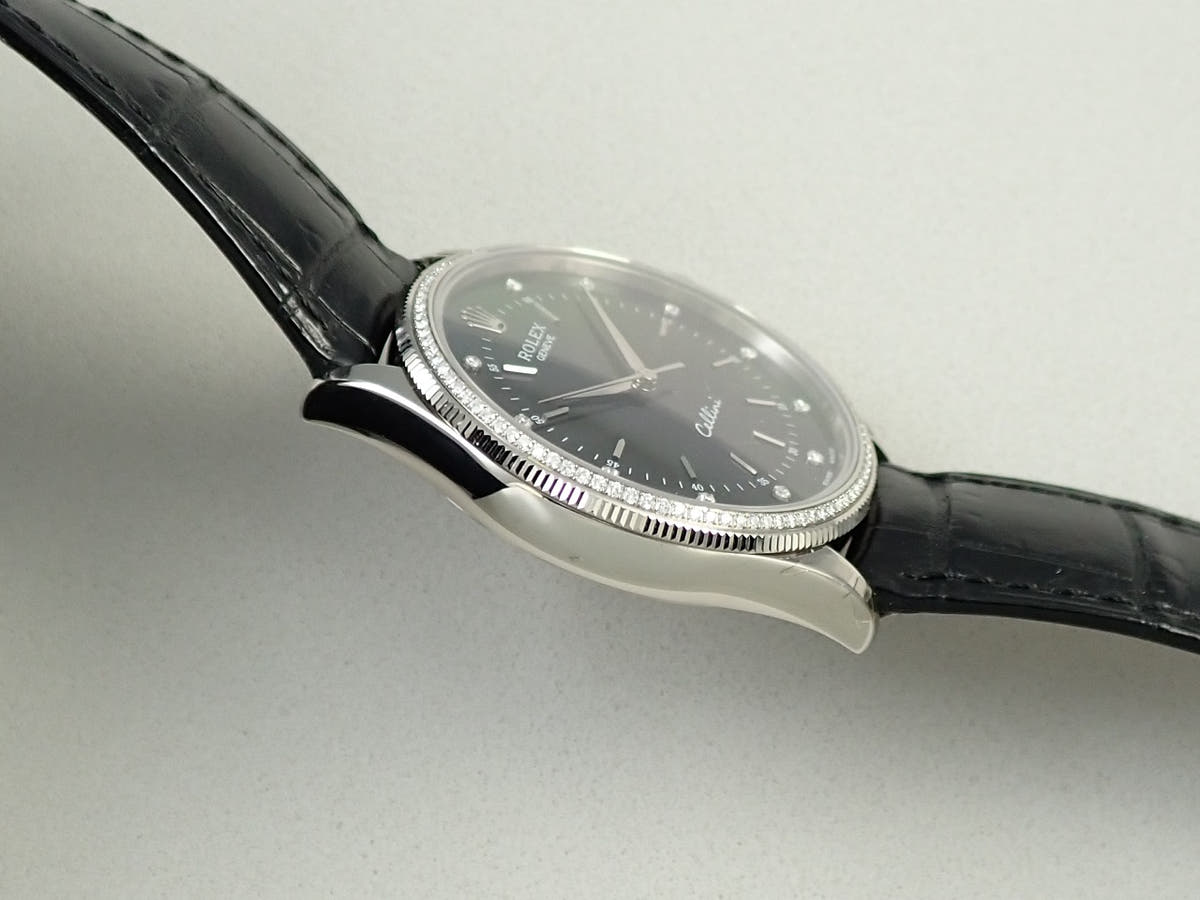 ロレックス チェリーニ タイム Ref.50609RBR ブラック文字盤 美品 9Z18TF50