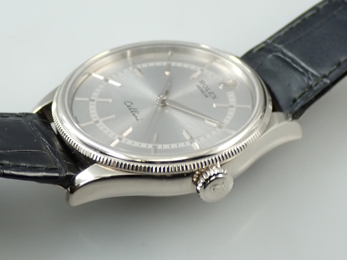 ロレックス チェリーニ タイム Ref.50509 シルバー文字盤 中古 ZP87JJPF