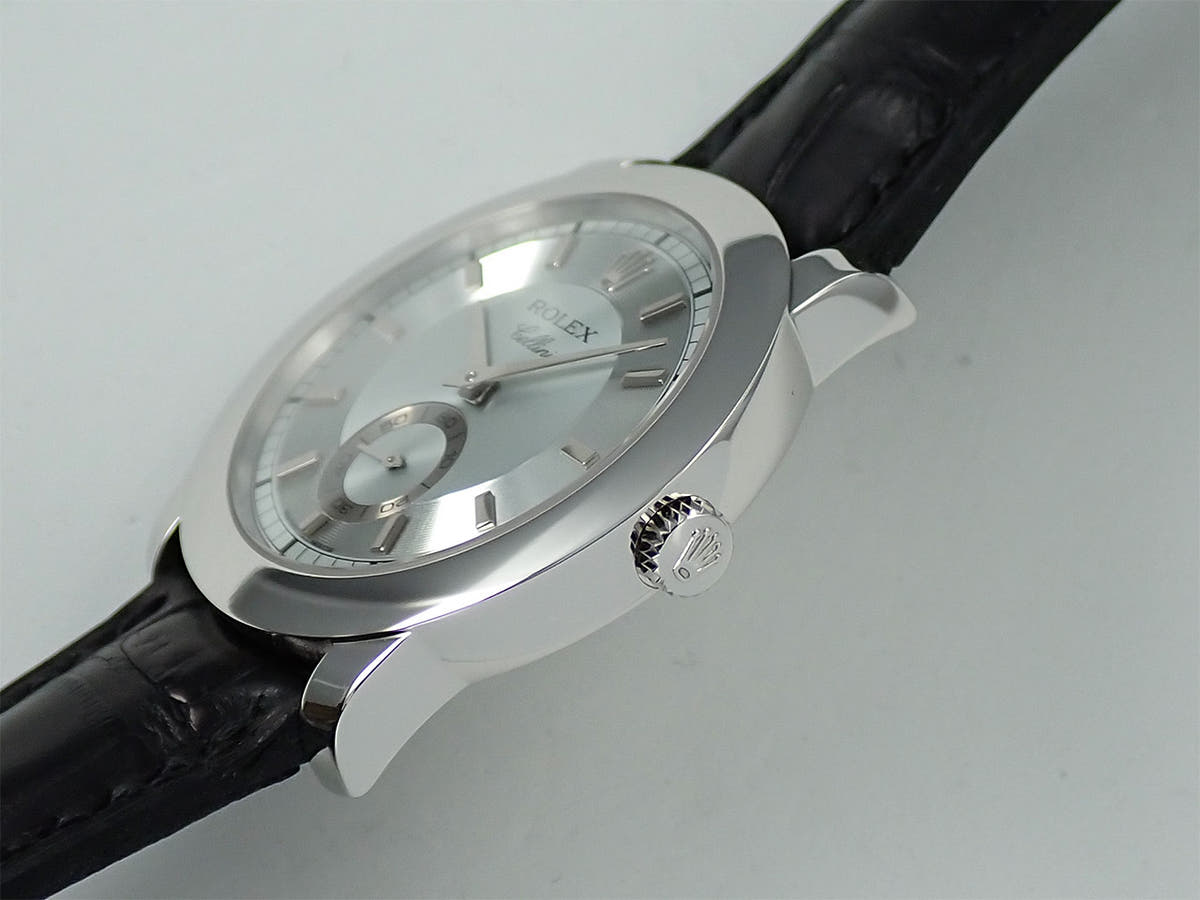 ロレックス チェリーニ チェリニウム Ref.5241/6 アイスブルー文字盤 美品 55YMAFMP