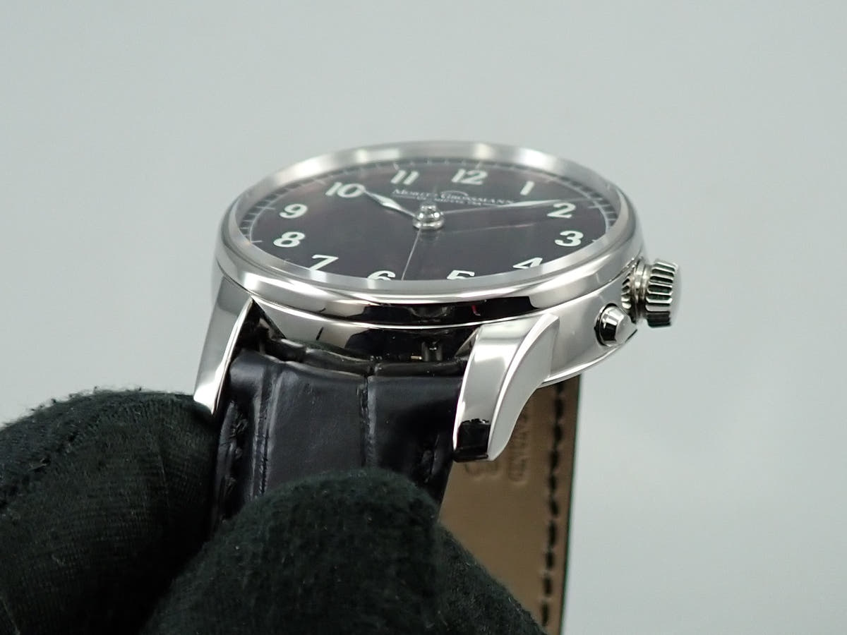 モリッツグロスマン セントラルセコンド Ref.MG-003297 パープル文字盤 極美品 M6YM4CS2