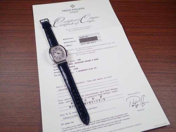 パテックフィリップ ゴンドーロ Ref.5098P ギョーシェ シルバー文字盤 中古 chrono-metro-2