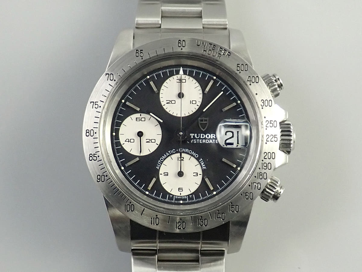 チューダー(チュードル) クロノタイム Ref.79180 ブラック文字盤 美品 K18VKLYK