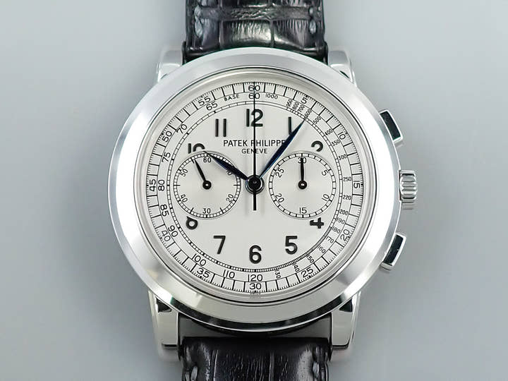 パテックフィリップ クロノグラフ Ref.5070G-001 ホワイトゴールド シルバー文字盤