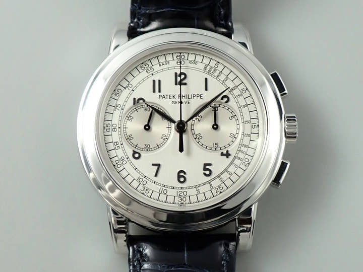 パテックフィリップ クロノグラフ Ref.5070G-001 ホワイトゴールド シルバー文字盤